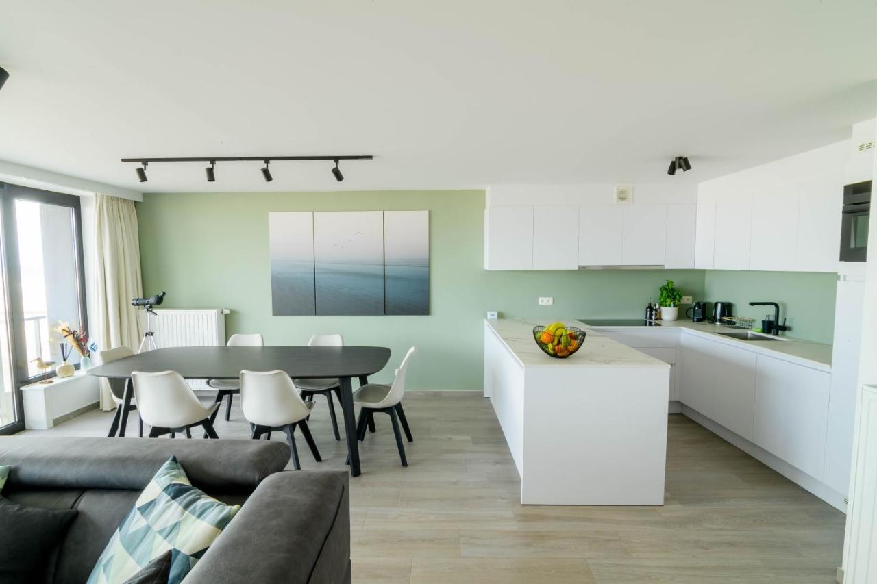 Premium Holidays - New Modern Apartment Oostkant With Seaview At Westende Middelkerke Ngoại thất bức ảnh