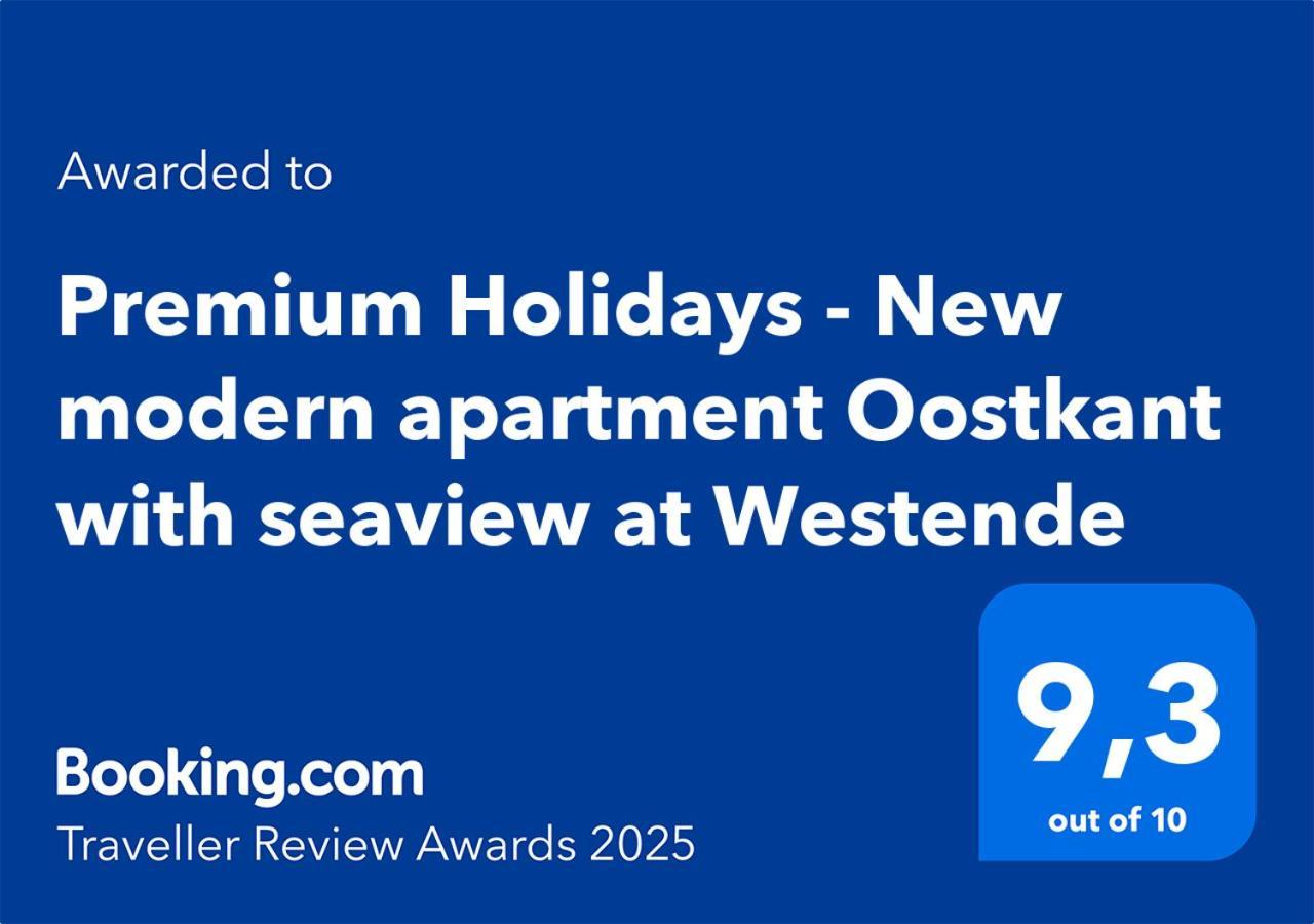 Premium Holidays - New Modern Apartment Oostkant With Seaview At Westende Middelkerke Ngoại thất bức ảnh